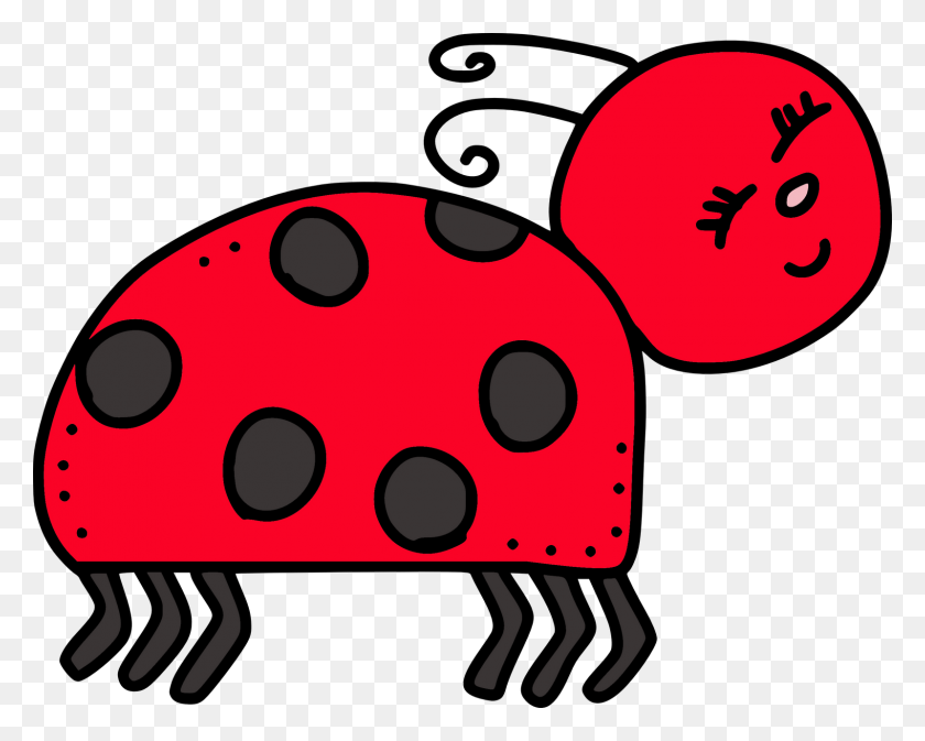 1600x1259 Pink Lady Bug - Flu Clipart