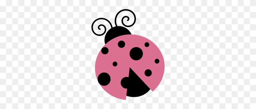 240x299 Pink Lady Bug Clip Art Maddie's First Birthday Ladybug, Pink - Cute Ladybug Clipart