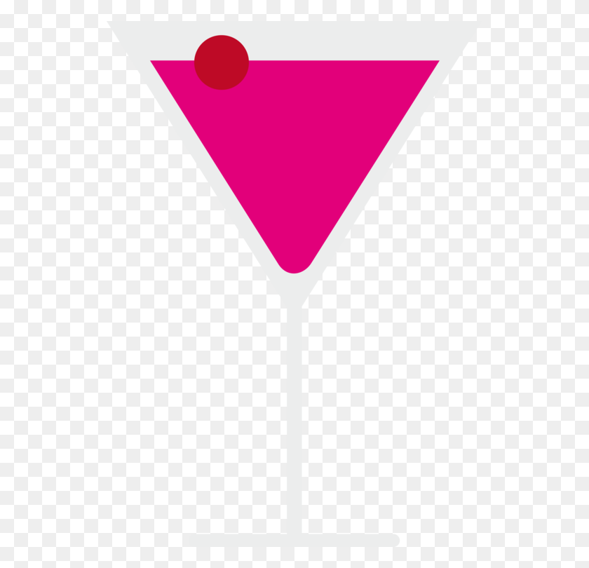 535x750 Pink Lady Cocktail Martini Cosmopolitan Vodka - Водочный Клипарт
