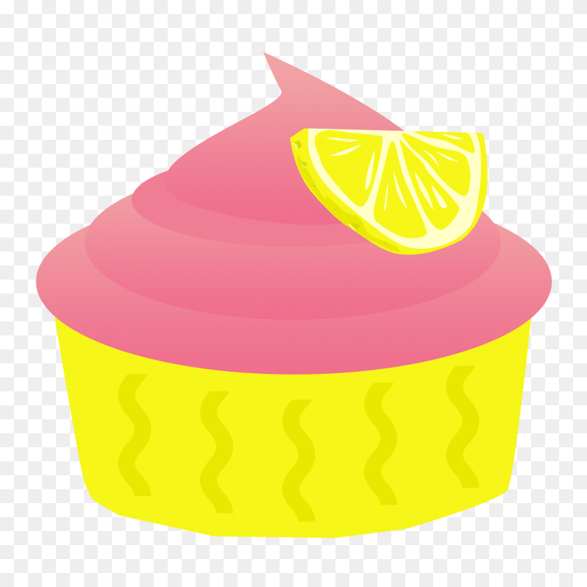 Pink Lemonade Cupcake Clipart Cupcake Clipart - Zapatos De Lujo Clipart