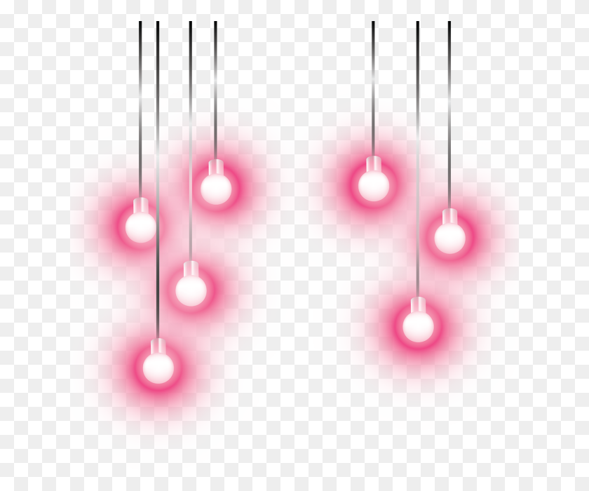 640x640 Pink Lights Illustration, Pink Light, Grunge, Lights Png - Pink Confetti PNG