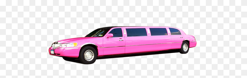 518x208 Pink Lincoln Town Car Five Towns Limousine - Limo PNG
