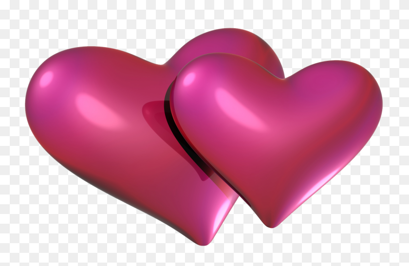 1280x800 Corazon Rosa Png
