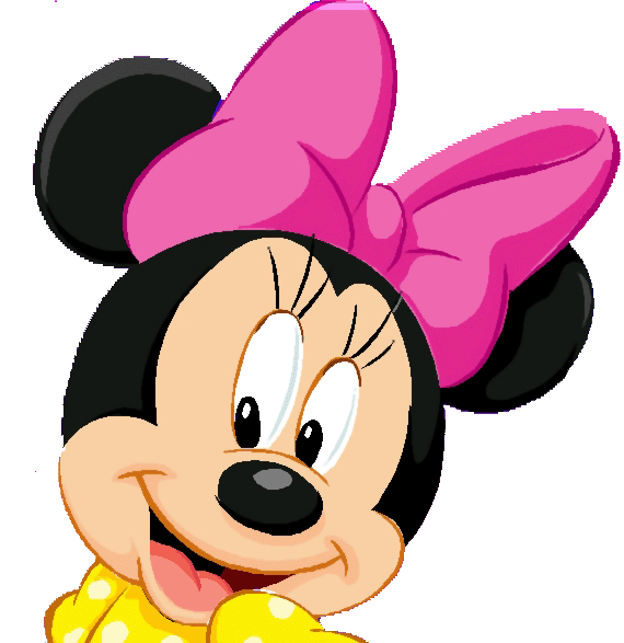 570x587 Minnie Mouse Rosa Png - Orejas De Minnie Mouse Png
