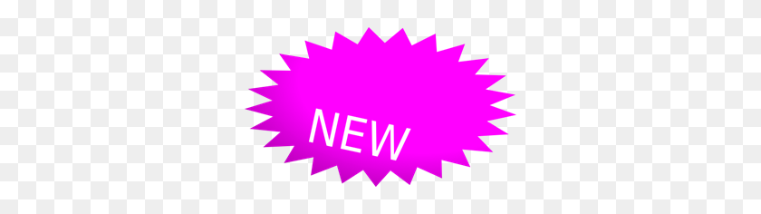 300x176 Pink New Burst Png, Clip Art For Web - Burst Clipart