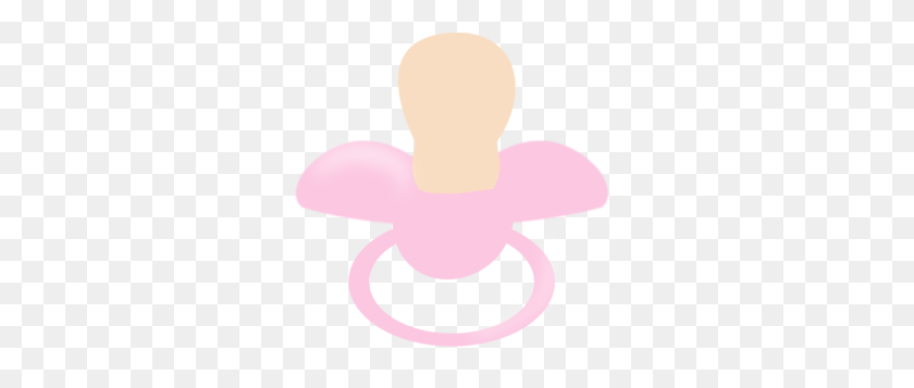 299x297 Pink Pacifier Clip Art - Twin Baby Clipart