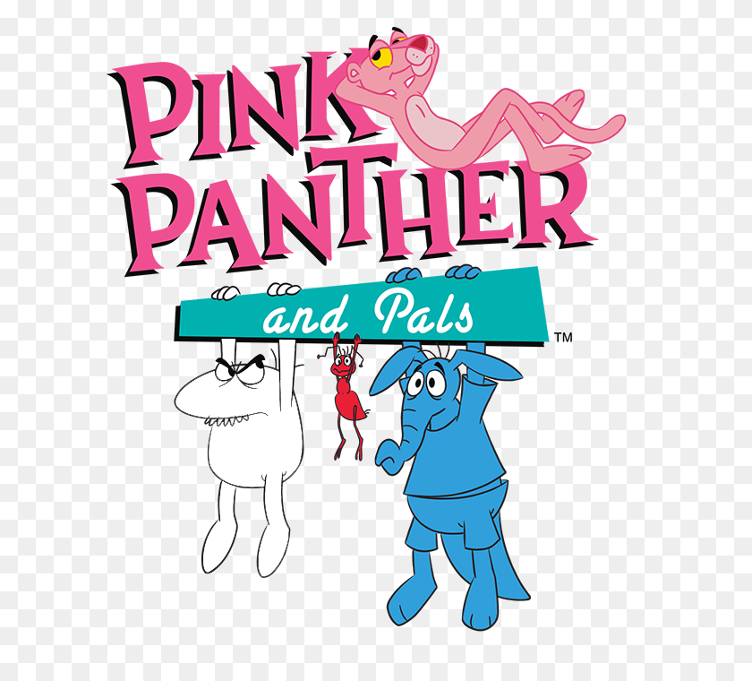 602x700 Pink Panther And Pals Design Of Today - Pink Panther PNG