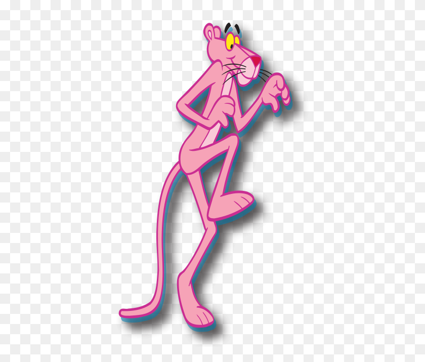 737x655 Pink Panther Bingo Tinta Marcador Con Licencia De La Novedad De La Flecha - Pantera Rosa Png