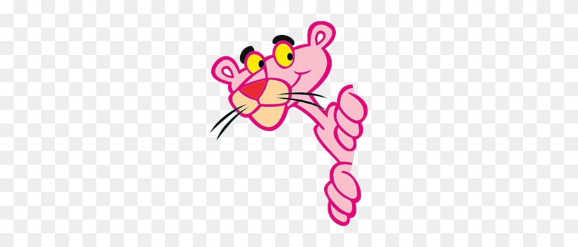230x300 Pink Panther Logo Vector - Pantera Rosa Png