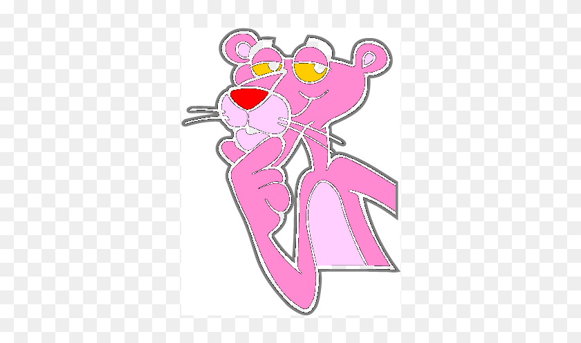 332x436 Pink Panther Roofing Simboli, Бесплатный Логотип - Pink Floyd Clipart