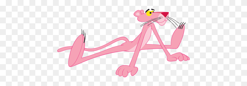 450x235 Pink Panther Story - Pink Panther PNG