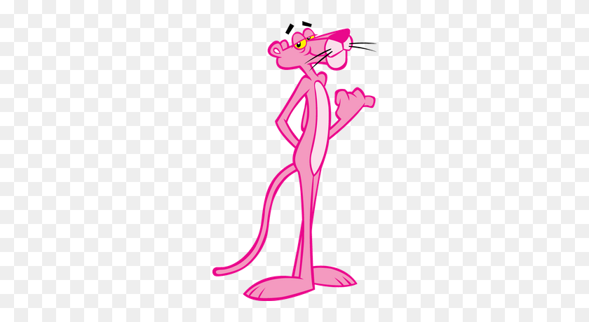 400x400 Pink Panther Transparent Png Images - Pink Background PNG