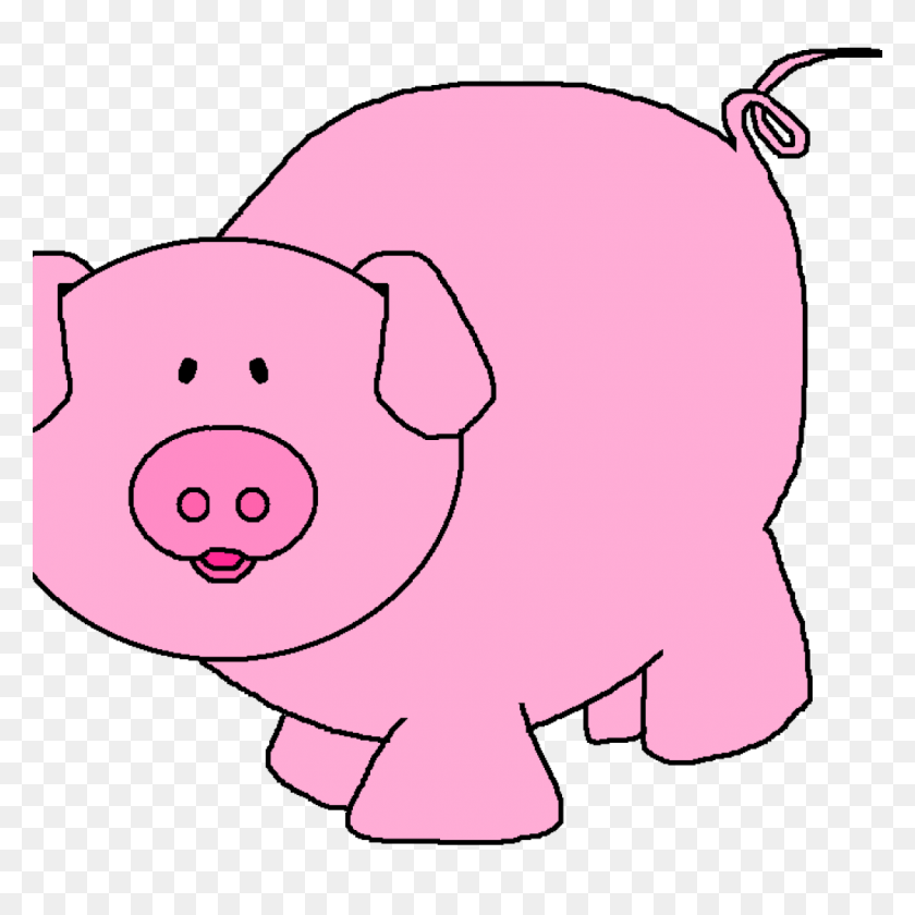 1024x1024 Pink Pig Clipart Free Clipart Download - Pink Pig Clipart