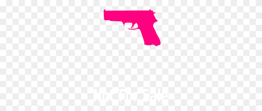 237x297 Pink Pistol Clip Art - Revolver Clipart