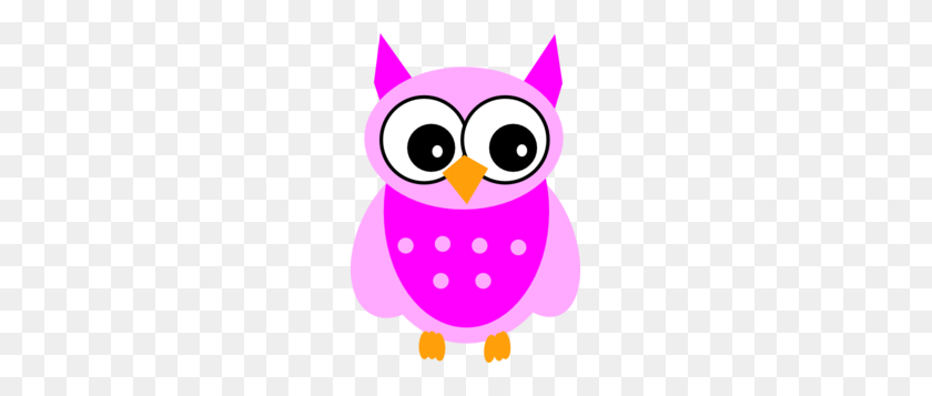 207x297 Pink Png Clip Art, P Nk Clip Art - Cute Owl Clipart
