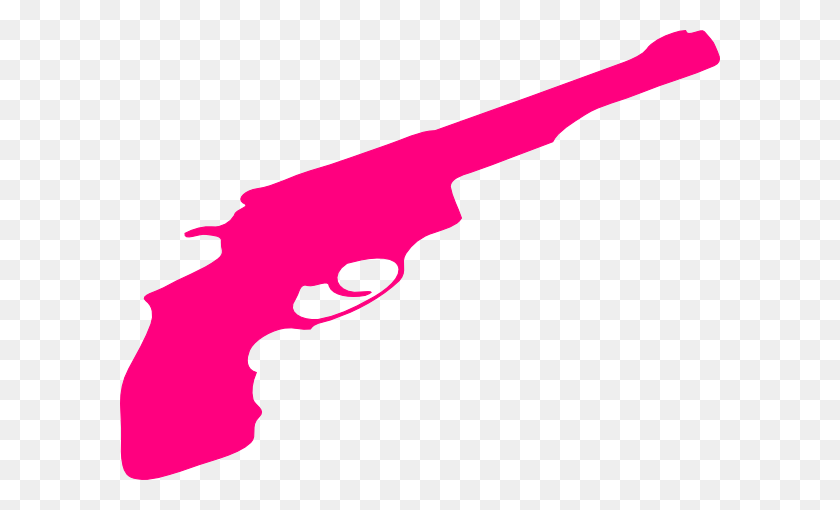 600x450 Pink Revolver Clip Art - Revolver Clipart