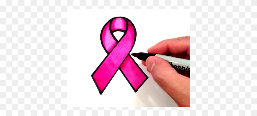 404x319 Pink Ribbon Breakfast Elsie, Bridget Fran's Pink Ribbon Breakfast! - Breast Cancer Ribbon PNG
