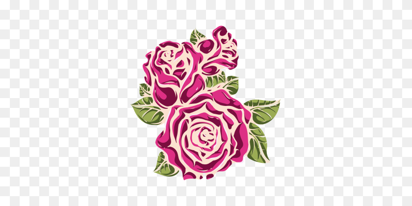 360x360 Pink Rose Vector Png, Vectors, And Clipart For Free Download - Rose Vector PNG