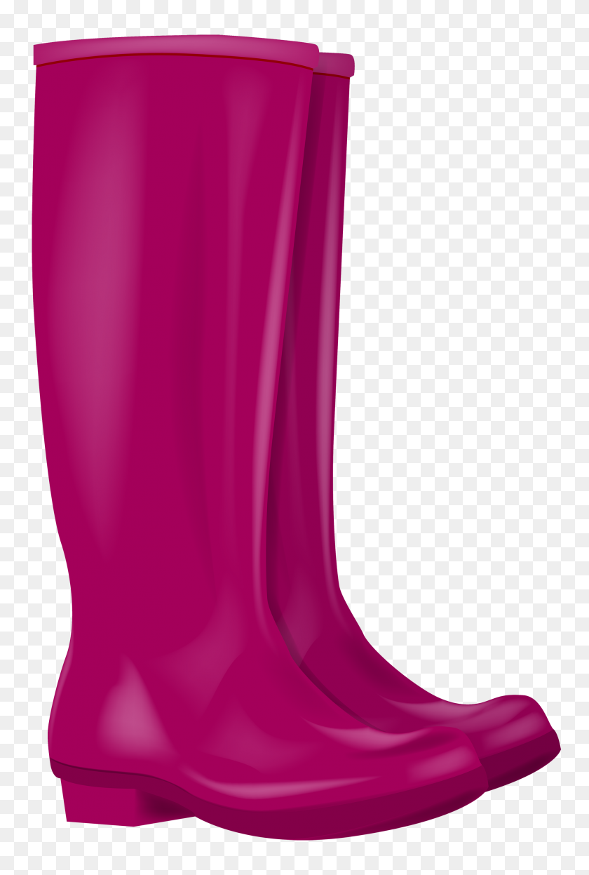 1971x3000 Pink Rubber Boots Png Clipart Image - Boot PNG