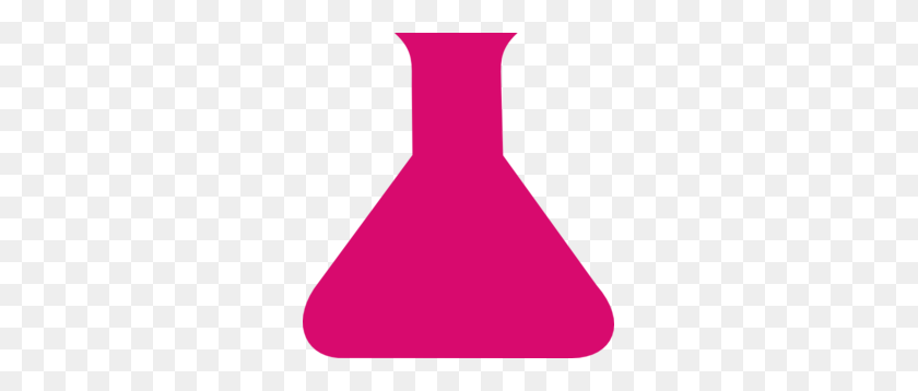 285x298 Pink Science Flask Clip Art - Q Clipart