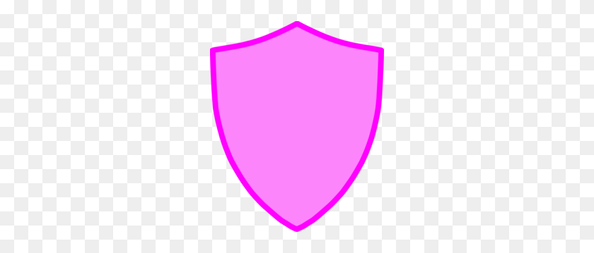 246x299 Pink Shield Clip Art - Shield Images Clipart