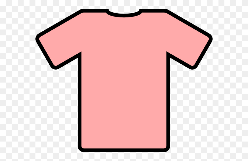 600x486 Pink Shirt Clip Art - Pink Shirt Clipart