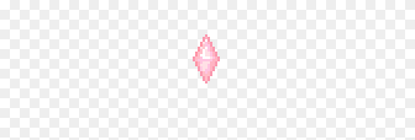 520x225 Pink Sims Plumbob Pixel Art Maker - Plumbob Png