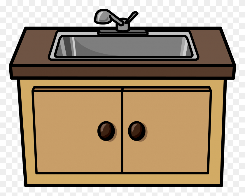 2372x1862 Pink Sink Cliparts - Dishes In Sink Clipart