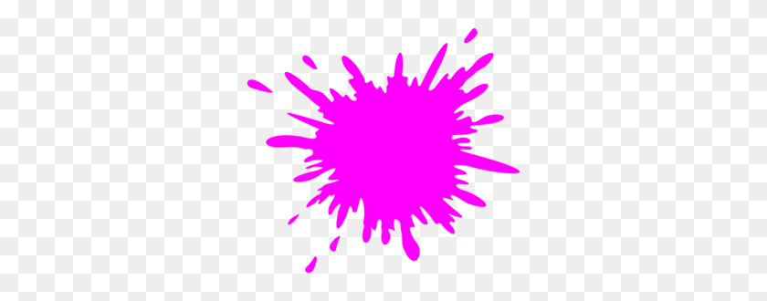 300x270 Pink Splash Clip Art - Juice Splash PNG