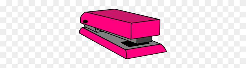 300x174 Pink Stapler Clip Art Clip Art - Pink Eraser Clipart