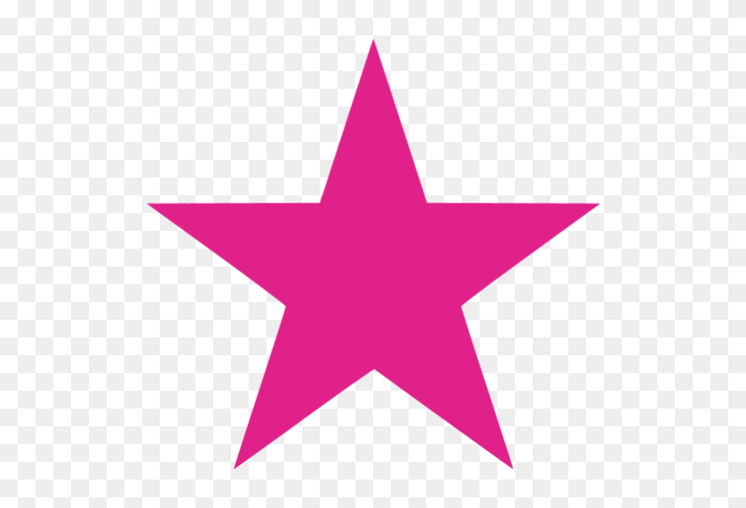 512x512 Розовая Звезда Png Hd Прозрачная Розовая Звезда Hd Изображения - Светящаяся Звезда Png