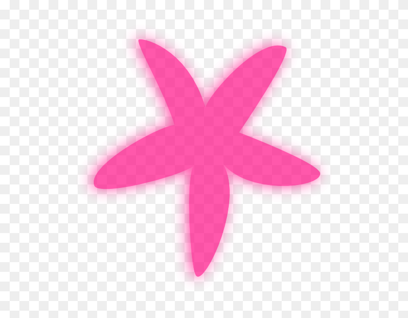 570x595 Pink Starfish Clip Art - Starfish Clipart PNG
