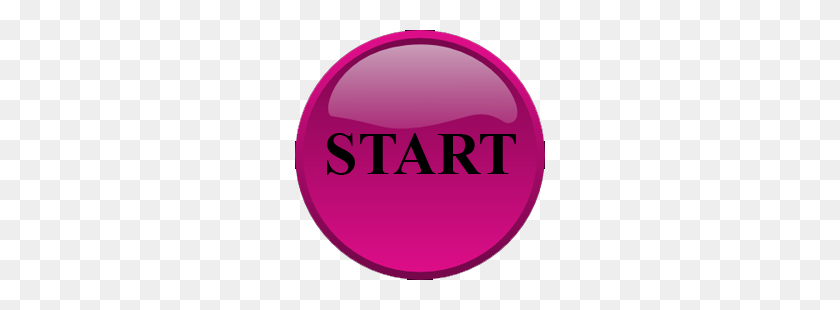 250x250 Pink Start Png Button - Start Button PNG