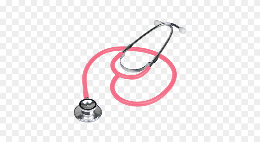 400x400 Pink Stethoscope Transparent Png - Stethoscope PNG