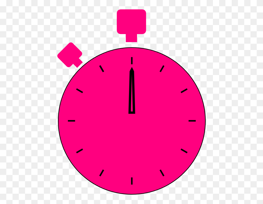 474x593 Pink Stop Watch Clip Art - Stopwatch Clipart