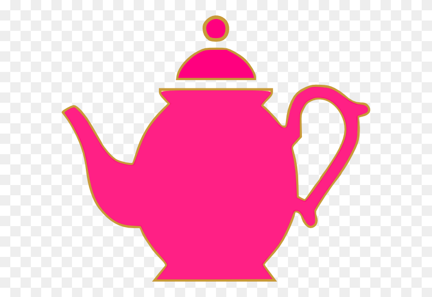600x518 Pink Teacup Cliparts - Free Teacup Clipart