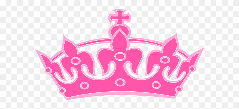 600x323 Pink Tiara Clip Art - Pink Crown PNG