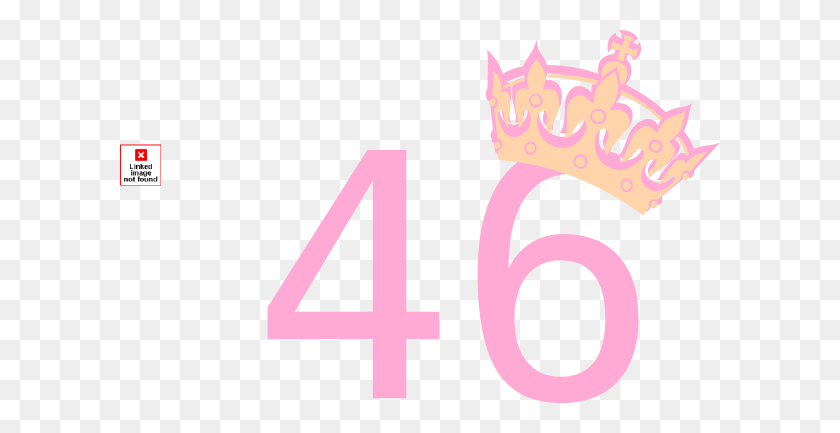 600x373 Pink Tilted Tiara And Number Clip Art - Sweet Sixteen Clipart