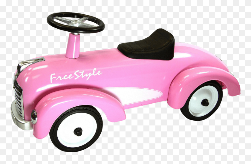 1024x643 Pink Vintage Toy Car Transparent Png - Toy Car PNG