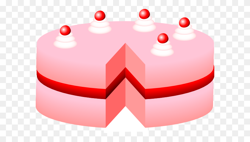 600x419 Pink Wedding Cake Clip Art - Wedding Cake Clipart
