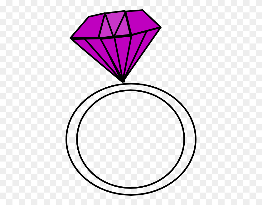 420x600 Pink Wedding Ring Clipart Clip Art Images - Ring Clipart