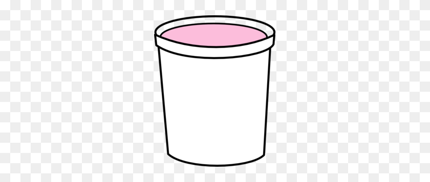 237x297 Pink Yogurt Container Clip Art - Yogurt Clipart
