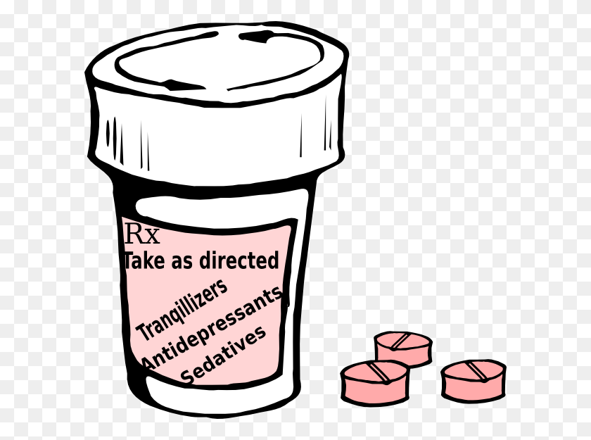 600x565 Pinkmedication Clipart - Take A Bow Clipart