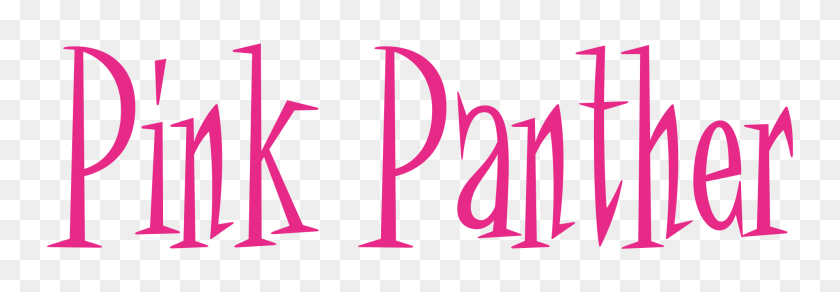 2000x596 Pinkpanther Logo - Pink Panther PNG
