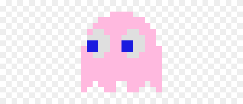 300x300 Pinky - Pacman Ghosts PNG