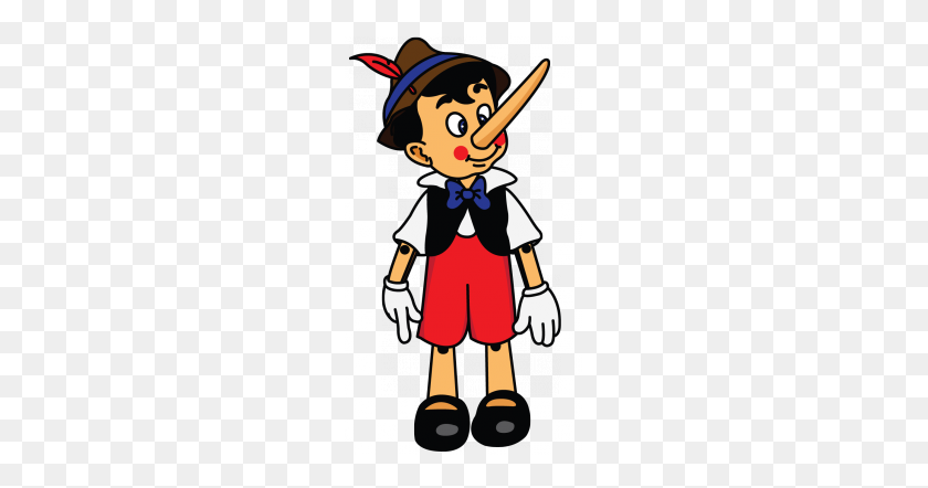 215x382 Pinocchio Clipart Walt Disney Character - Walt Disney Clipart
