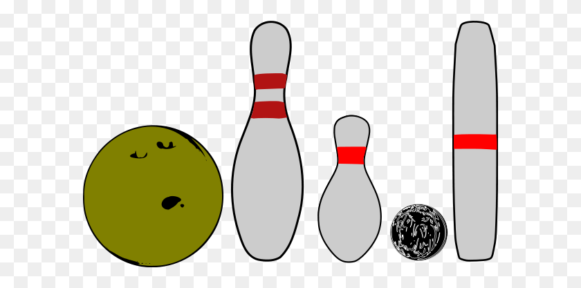 600x357 Pins Png Clip Arts For Web - Bowling Pin Clipart Free