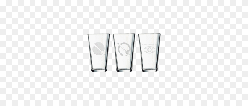 300x300 Pint Glass Bundle Queens Of The Stone Age Store - Glass Shatter PNG