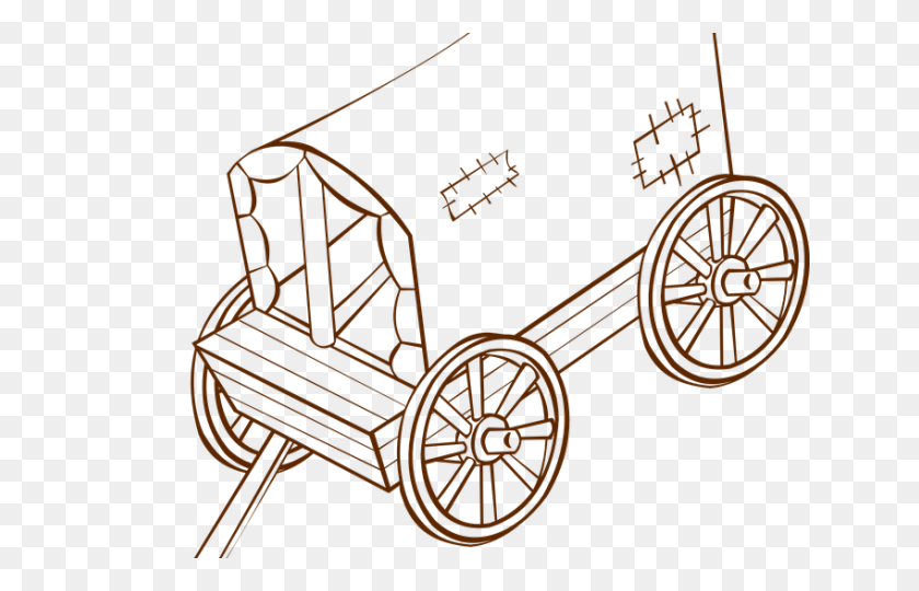 640x480 Pioneer Clipart Wood Cart - Pioneer Clipart