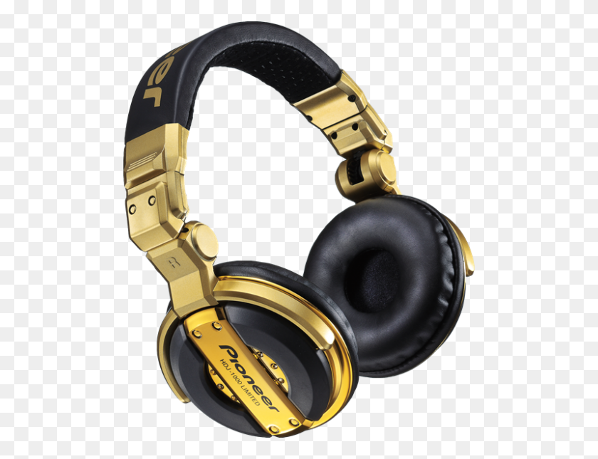 800x600 Pioneer Hdj Limited Edition Professional Dj Headphones Gold - Dj Headphones PNG
